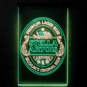 Stella Artois Logo Neon-Like LED Sign