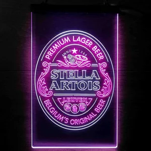 Stella Artois Logo Neon-Like LED Sign