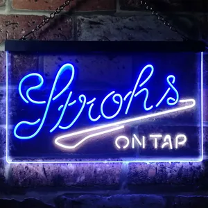 Stroh's Stroh's On Tap Neon-Like LED Sign