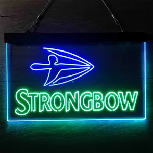 Strongbow Logo 2 Neon-Like LED Sign