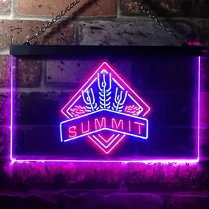 Summit Brewing Co. Summit Logo Neon-Like LED Sign