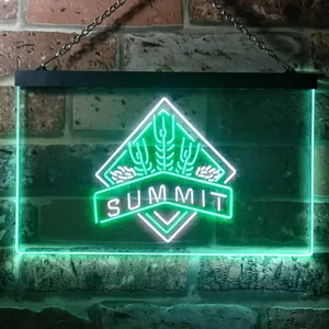 Summit Brewing Co. Summit Logo Neon-Like LED Sign