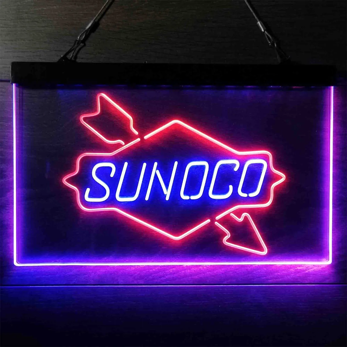 Sunoco Logo Neon-Like LED Sign