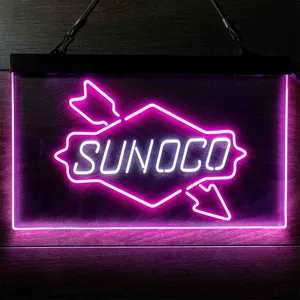 Sunoco Logo Neon-Like LED Sign
