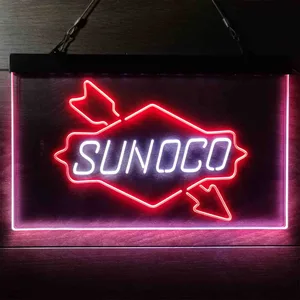 Sunoco Logo Neon-Like LED Sign