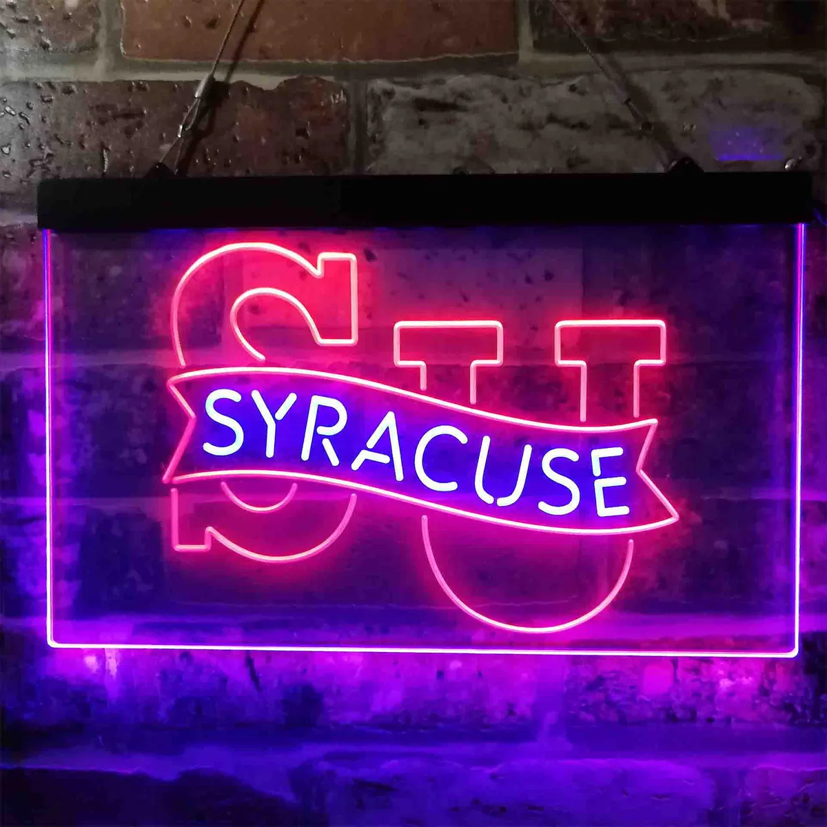 Syracuse Orange Logo Neon-Like LED Sign