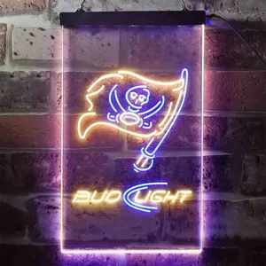 Tampa Bay Buccaneers Bud Light Neon-Like LED Sign