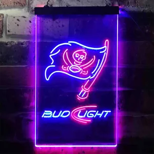 Tampa Bay Buccaneers Bud Light Neon-Like LED Sign