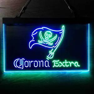 Tampa Bay Buccaneers Corona Extra Neon-Like LED Sign
