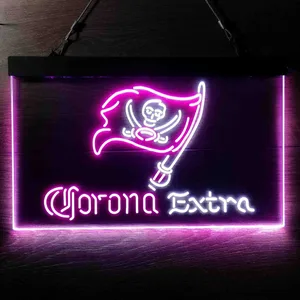 Tampa Bay Buccaneers Corona Extra Neon-Like LED Sign