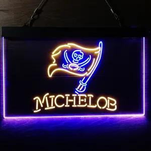 Tampa Bay Buccaneers Michelob Neon-Like LED Sign