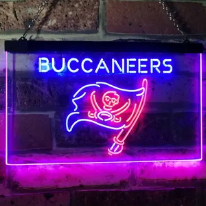 Tampa Bay Buccaneers Neon-Like LED Sign