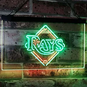 Tampa Bay Rays Logo 1 Neon-Like LED Sign