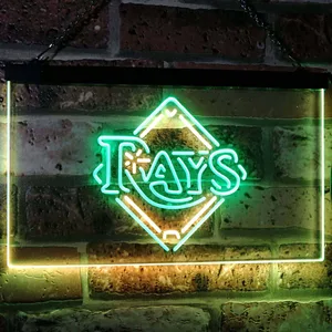 Tampa Bay Rays Logo 1 Neon-Like LED Sign