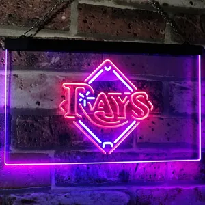 Tampa Bay Rays Logo 1 Neon-Like LED Sign