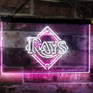 Tampa Bay Rays Logo 1 Neon-Like LED Sign