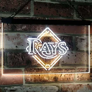 Tampa Bay Rays Logo 1 Neon-Like LED Sign