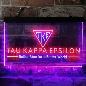 Tau Kappa Epsilon Better Men for a Better World Neon-Like LED Sign