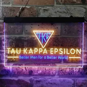 Tau Kappa Epsilon Better Men for a Better World Neon-Like LED Sign
