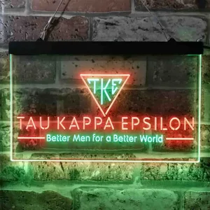 Tau Kappa Epsilon Better Men for a Better World Neon-Like LED Sign