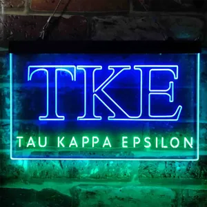 Tau Kappa Epsilon Symbol Neon-Like LED Sign