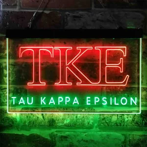 Tau Kappa Epsilon Symbol Neon-Like LED Sign
