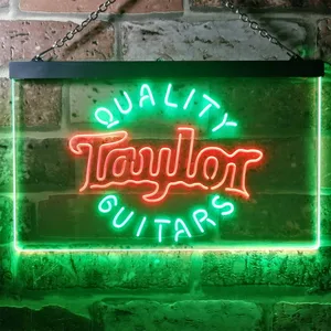 Taylor Guitars Quality Neon-Like LED Sign