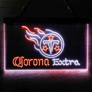 Tennessee Titans Corona Extra Neon-Like LED Sign