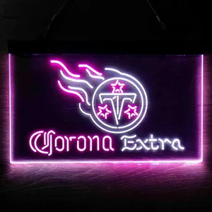 Tennessee Titans Corona Extra Neon-Like LED Sign
