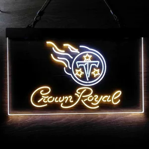 Tennessee Titans Crown Royal Neon-Like LED Sign