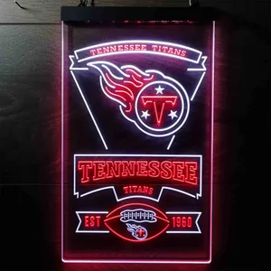 Tennessee Titans EST 1960 Neon-Like LED Sign