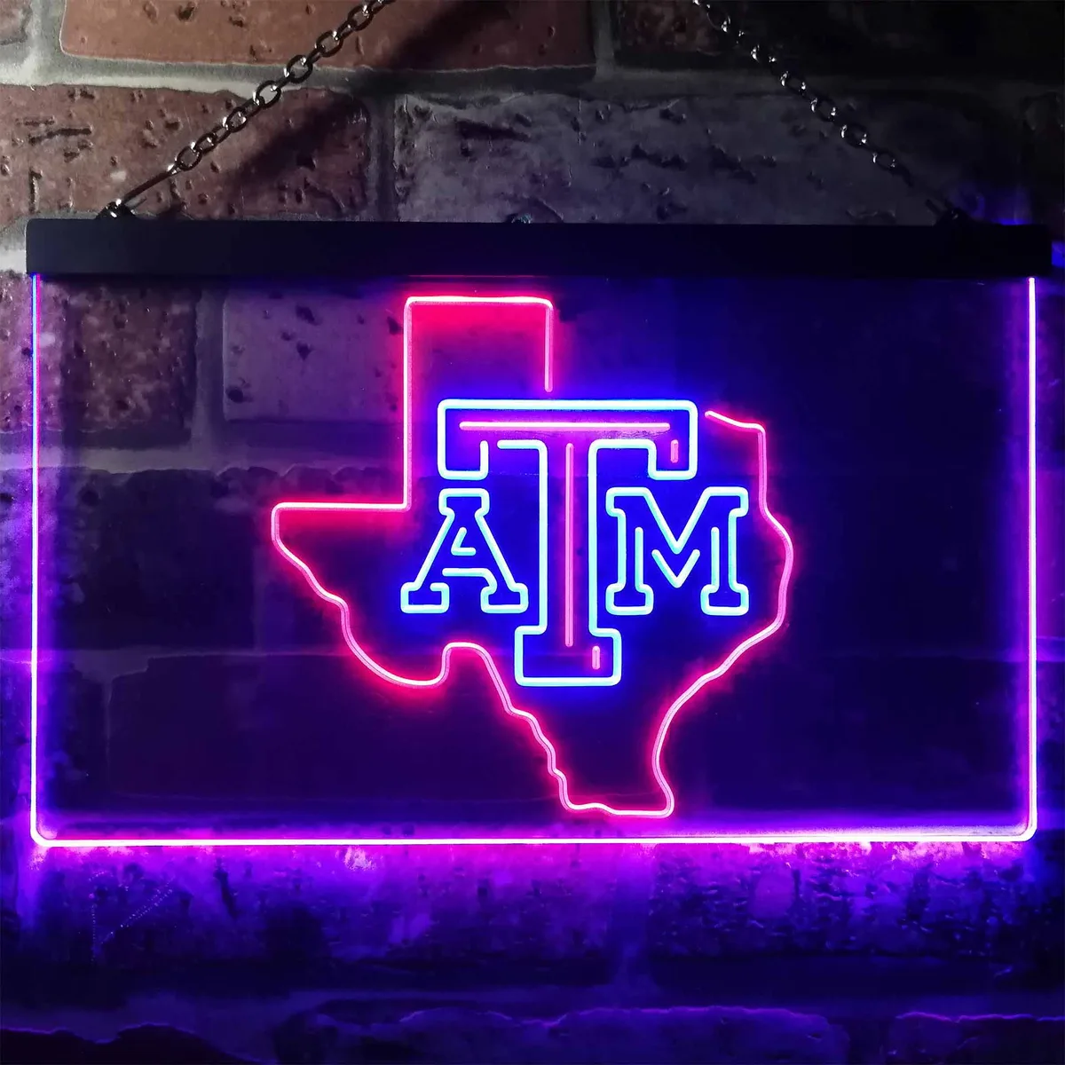 Texas A&M Aggies Logo Neon-Like LED Sign