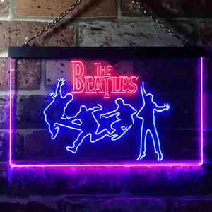 The Beatles Silhoutte Neon-Like LED Sign