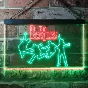 The Beatles Silhoutte Neon-Like LED Sign