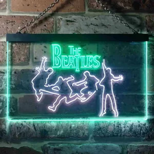 The Beatles Silhoutte Neon-Like LED Sign