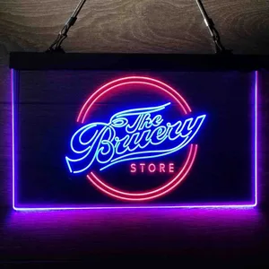 The Bruery Store Logo Neon-Like LED Sign