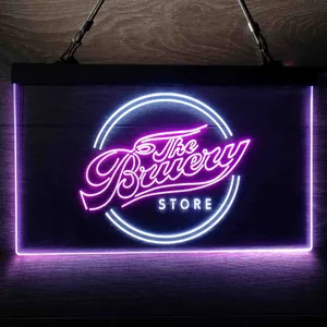 The Bruery Store Logo Neon-Like LED Sign