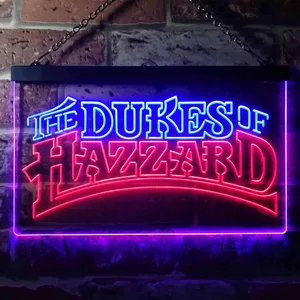 The Dukes of Hazzard Neon-Like LED Sign
