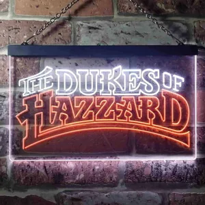 The Dukes of Hazzard Neon-Like LED Sign