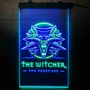 The Witcher RPD Redefined Neon-Like LED Sign