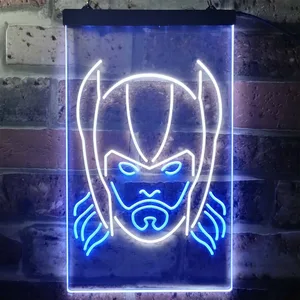 Thor Face Neon-Like LED Sign