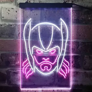 Thor Face Neon-Like LED Sign