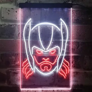 Thor Face Neon-Like LED Sign