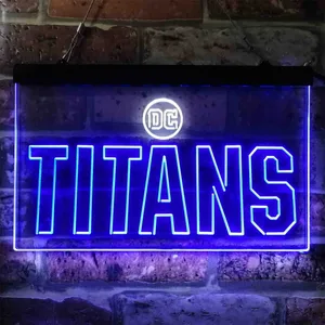 Titans DC Neon-Like LED Sign
