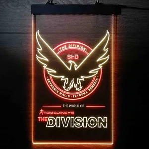 Tom Clancy's The Division Logo Neon-Like LED Sign