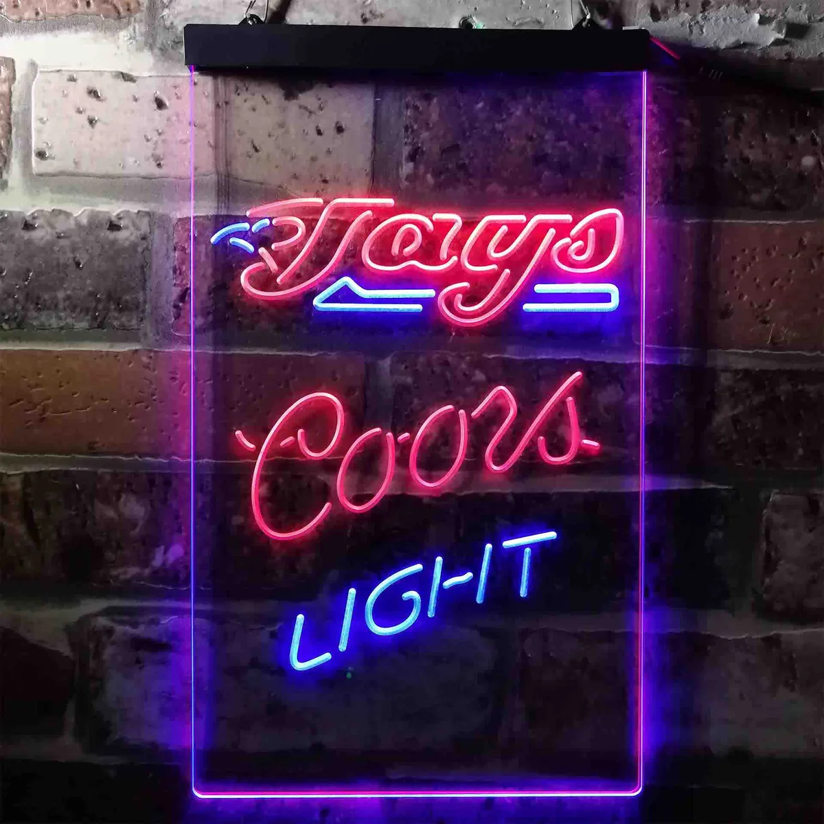 Toronto Blue Jays Coors Light Neon-Like LED Sign - Legacy Edition