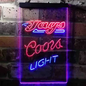 Toronto Blue Jays Coors Light Neon-Like LED Sign - Legacy Edition