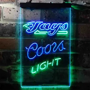 Toronto Blue Jays Coors Light Neon-Like LED Sign - Legacy Edition