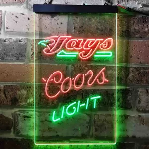 Toronto Blue Jays Coors Light Neon-Like LED Sign - Legacy Edition
