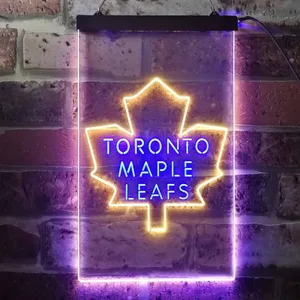 Toronto Maple Leafs Logo 1 Neon-Like LED Sign - Legacy Edition